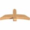 Ekena Millwork Bellingham Timber Gable Bracket, Western Red Cedar, 48"W x 22"H x 5 1/2"D x 5 1/2"F, 11/12 Pitch GBW048X22X0606BEL00SWR - alternate 2